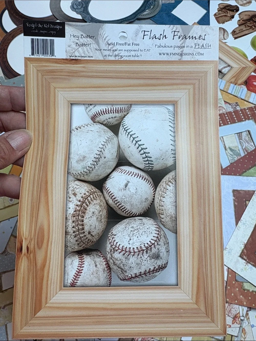 Scrapbooking Mixed Decorative Paper Frames - lot 53